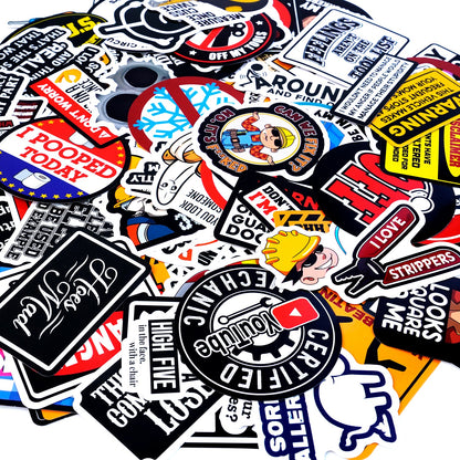 224 PCS Hard Hat Stickers for Adults