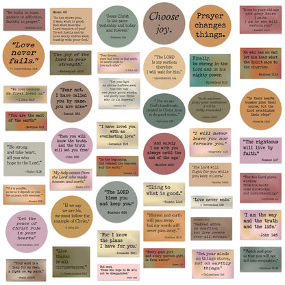 150 PCS Christian Bible Verse Stickers