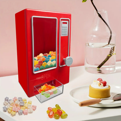 Retro Mini Candy Vending Machine, Candy Dispenser Machine, Perfect for Gumballs, Jelly…