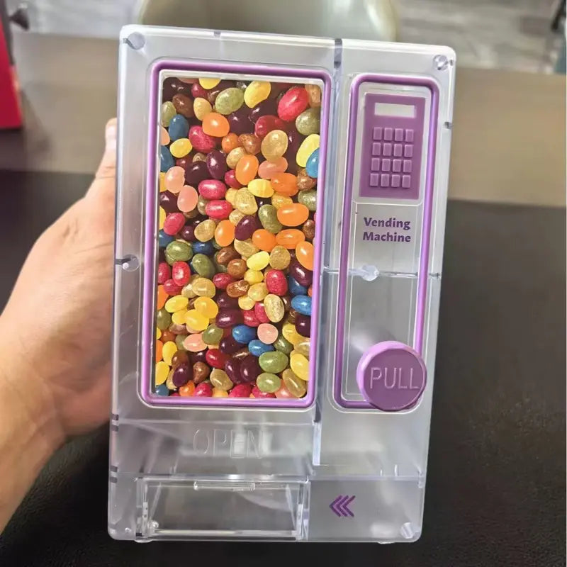 Retro Mini Candy Vending Machine, Candy Dispenser Machine, Perfect for Gumballs