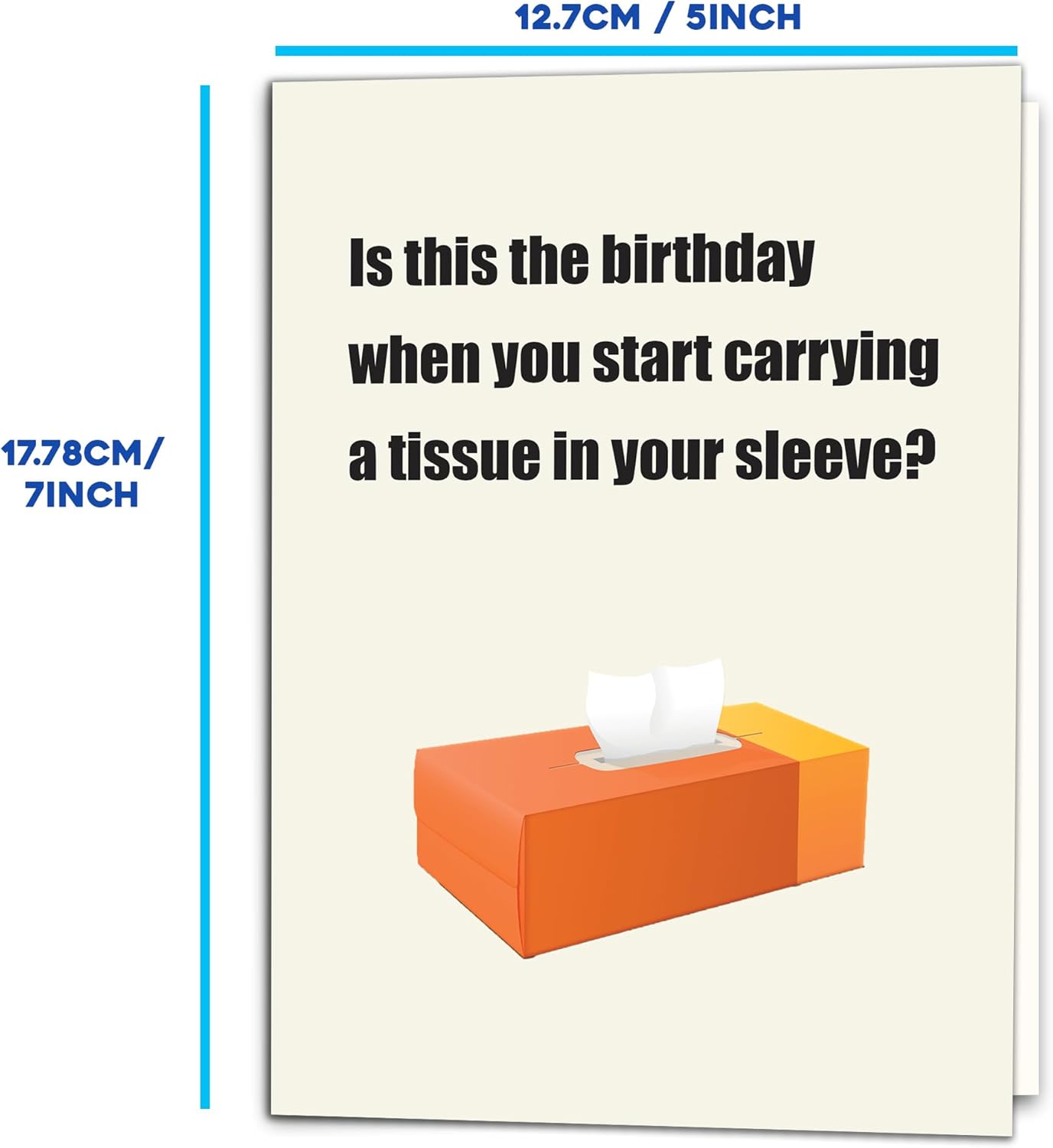 Is this the birthday when you - Funny Birthday Card