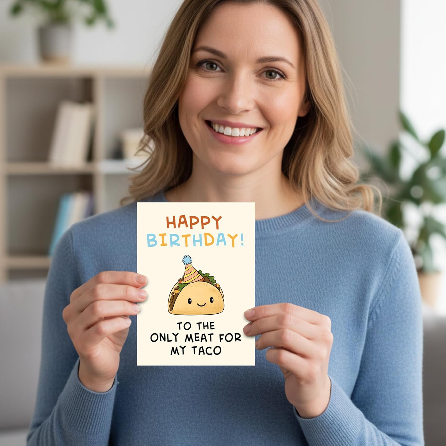 Happy birthday to the only meat - Funny Birthday Card