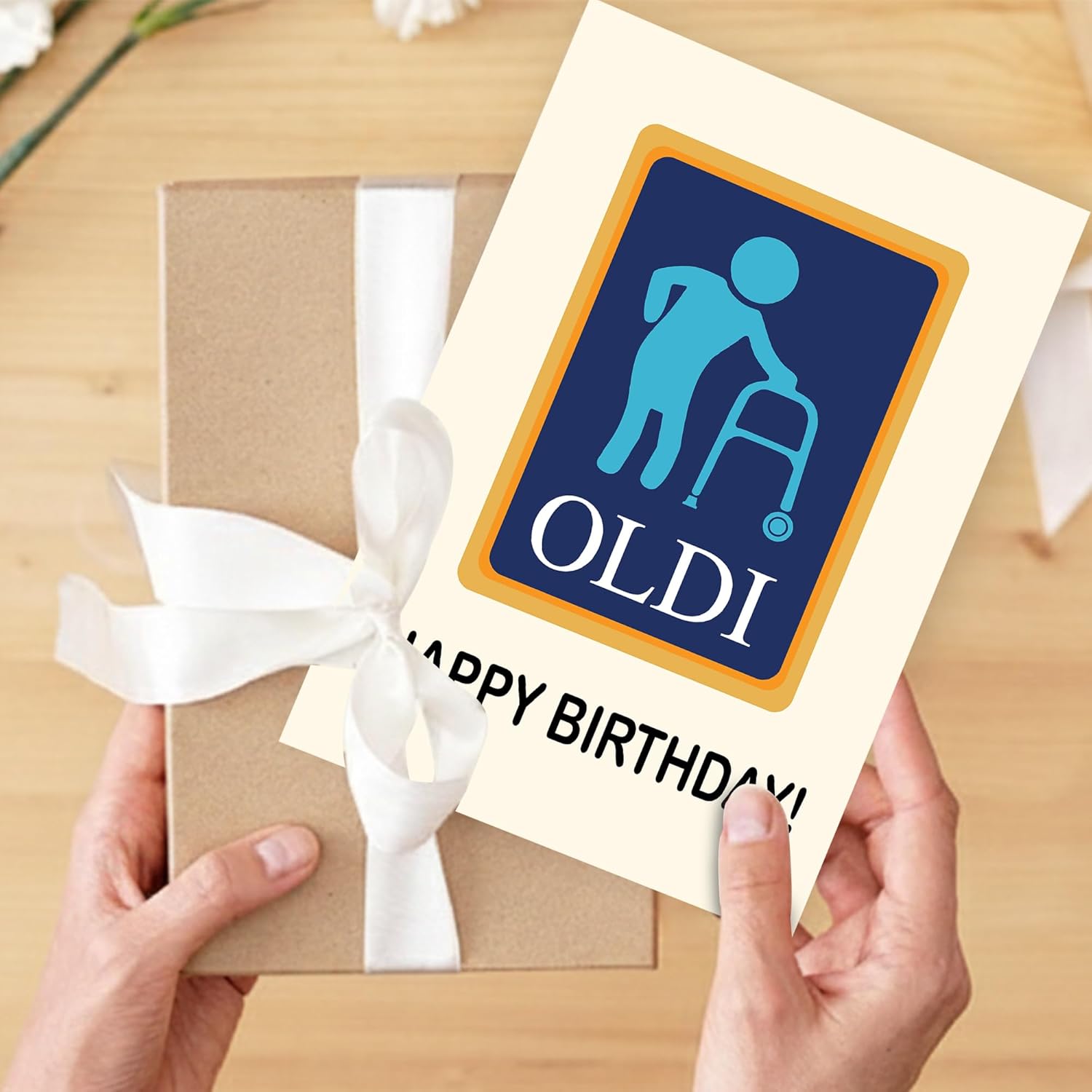 OLDI happy birthday - Funny Birthday Card