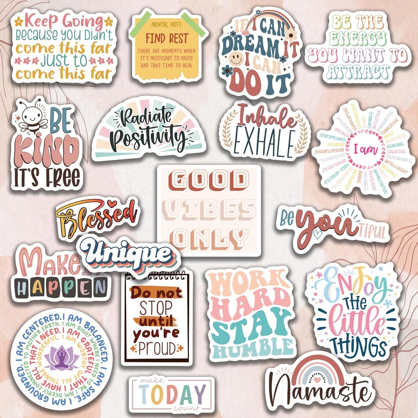 300PCS Motivational Stickers