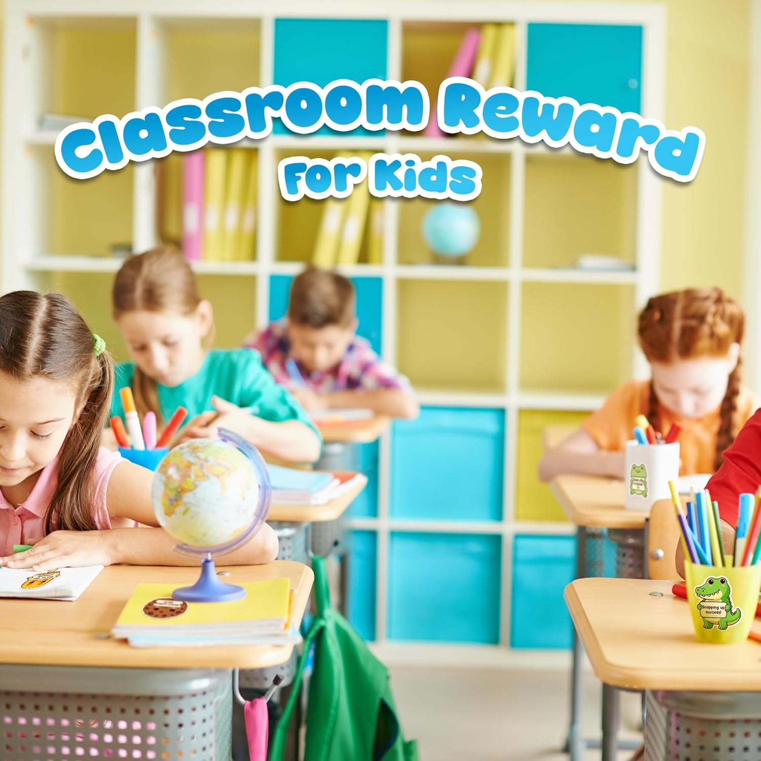 800PCS Punny Teacher Stickers, Positive Bulk Classroom