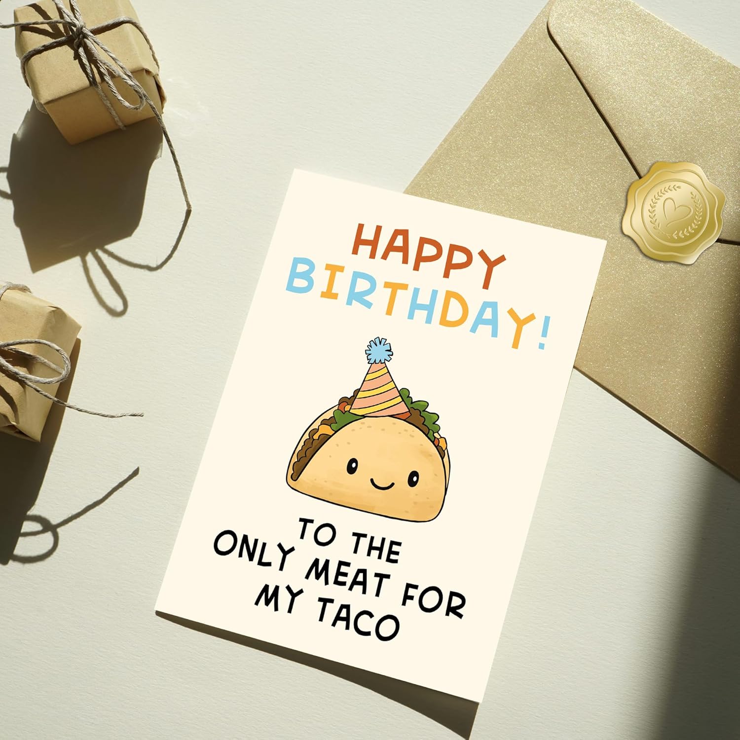 Happy birthday to the only meat - Funny Birthday Card