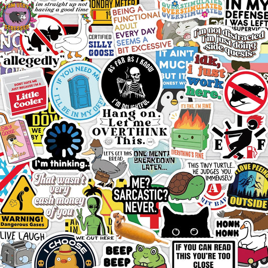 200 Pcs Funny Stickers for Adults (Dirty)