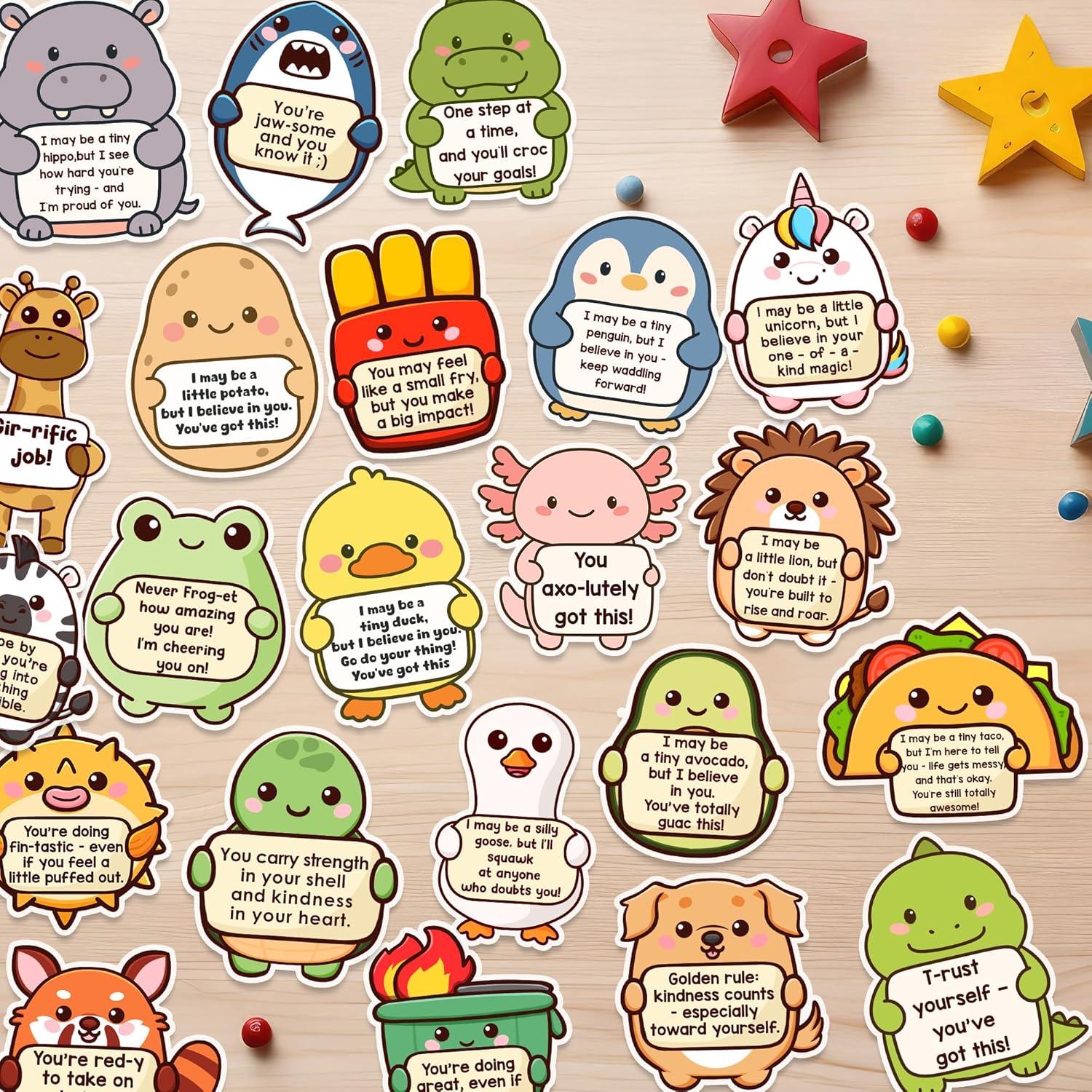 120PCS Emotional Support Affirmation Sticker