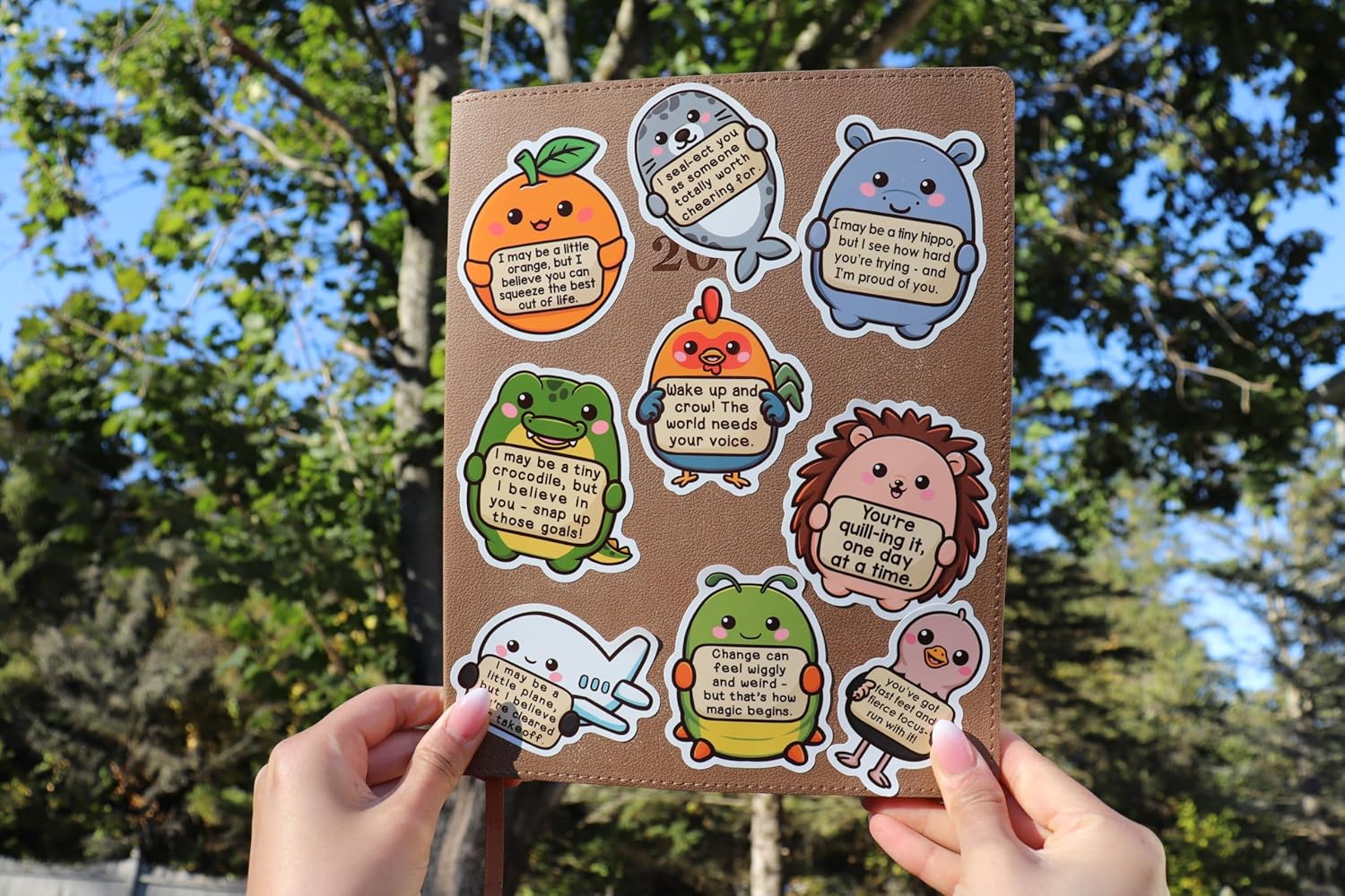 200Pcs Emotional Support Buddies Stickers