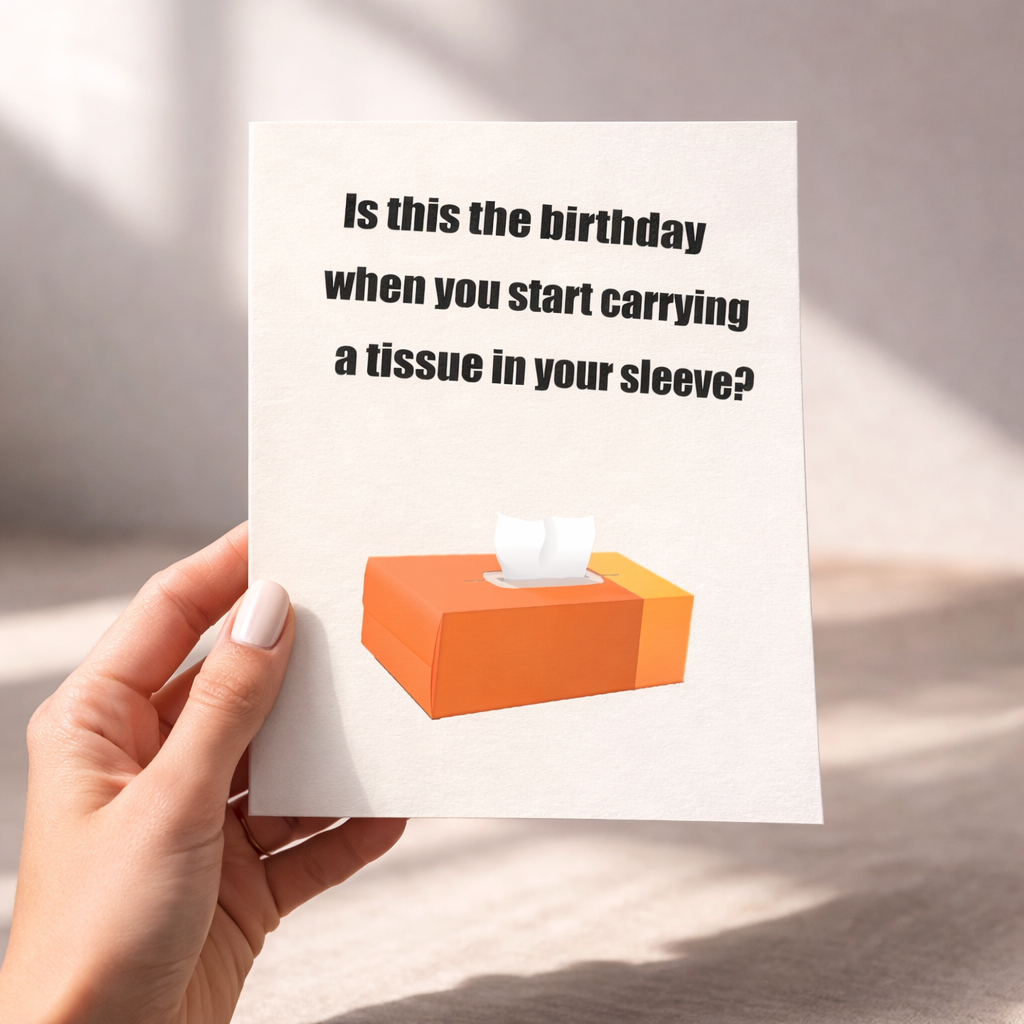 Is this the birthday when you - Funny Birthday Card