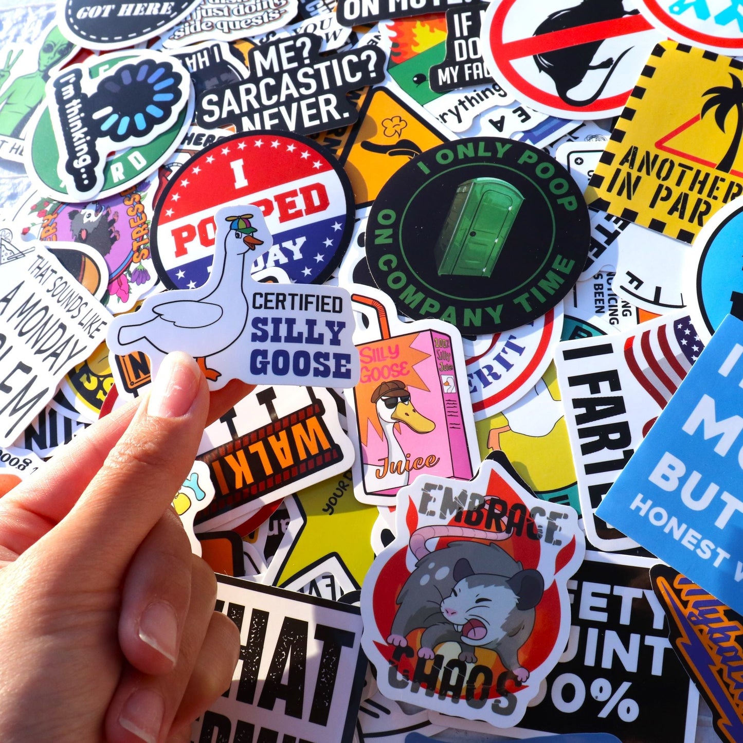 130 Pcs Funny Saying Stickers Quote Water Bottles Stickers