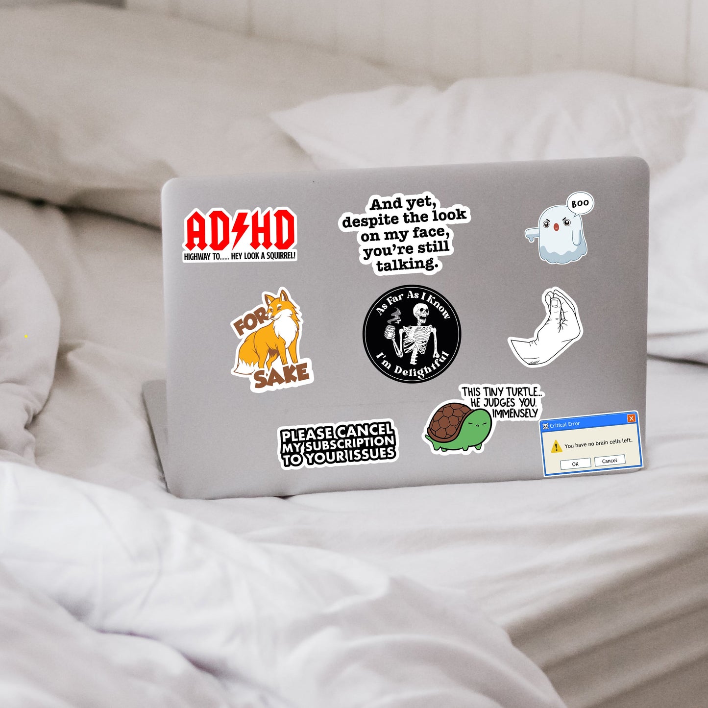 130 Pcs Funny Saying Stickers for Adults Quote Water Bottles Stickers Pack Waterproof Cool Accesory for Laptop, Bumper,…