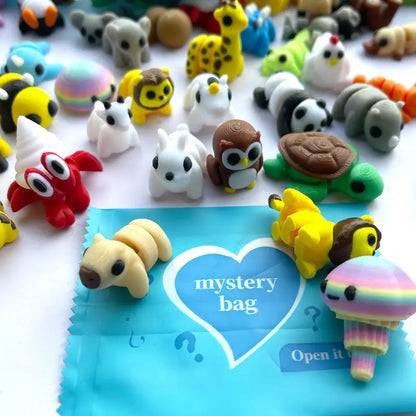 3D Printed Animal Surprise Mystery Bag, Blind Bags, Animal Collectibles, Random Cute…