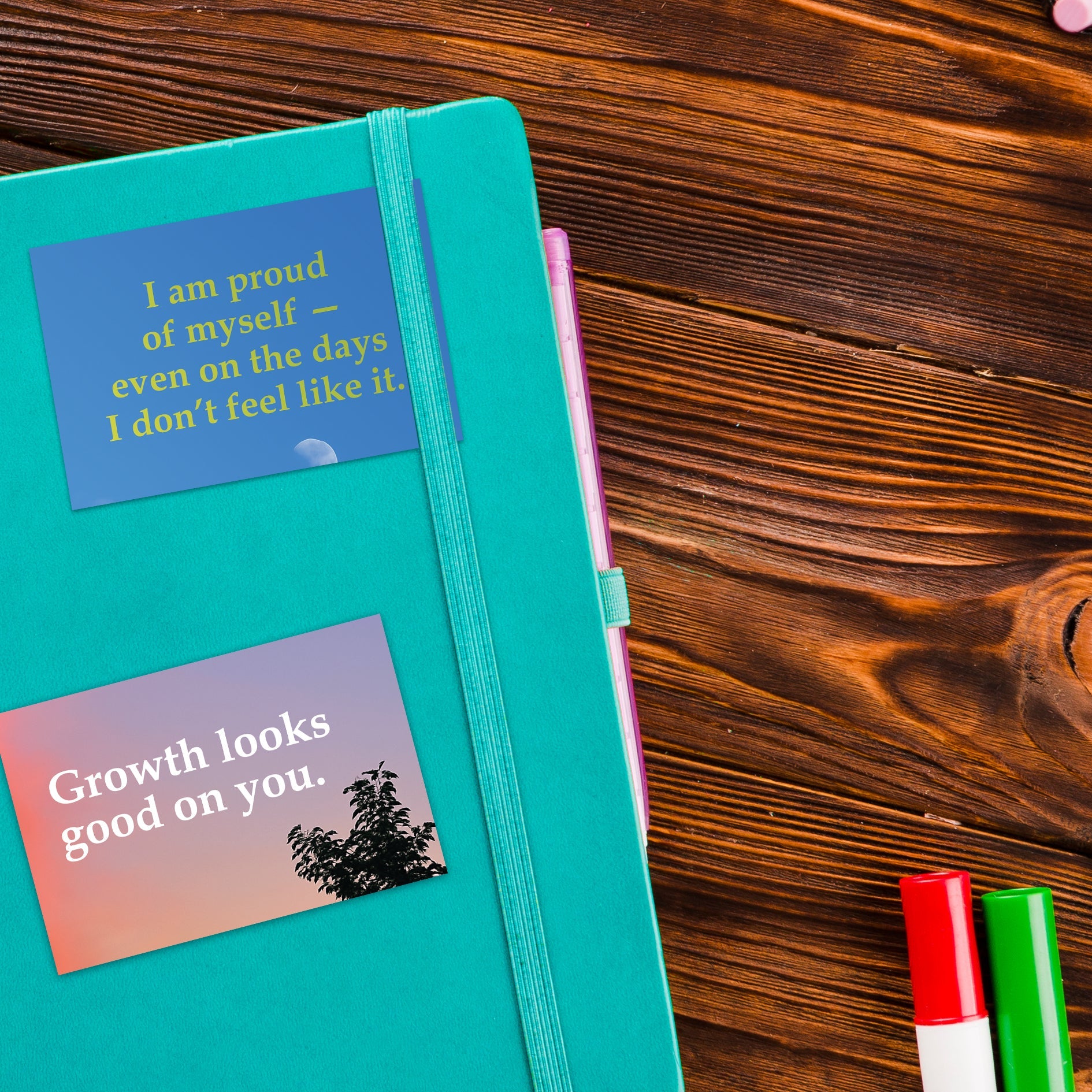 205Pcs Badass Affirmation Stickers - Motivational